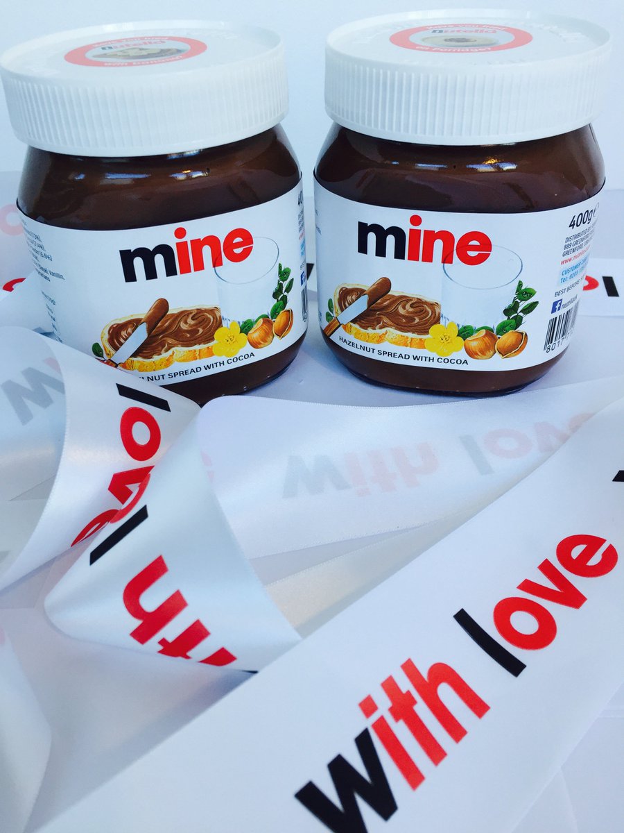 CabotCircus's tweet photo. The #Nutella personalisation roadshow has landed at @HarveyNichols Bristol. Retweet and follow us to win 1 of these jars (ts &amp; cs apply) https://t.co/U7UZ7Hu8fG