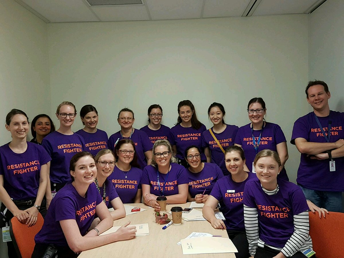 trentyarwood's tweet photo. The awesome #Cairns clinical pharmacy team (most of them) and a ring-in physician. #NAPS2016 #stewardship https://t.co/jEFRoOR5Ze