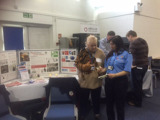 DerbyshireFRS's tweet photo. #CSO_Kate & #CSO_Shareen have been talking to our partners @DCHStrust working together to improve Dementia Care https://t.co/YGJRzt1V81