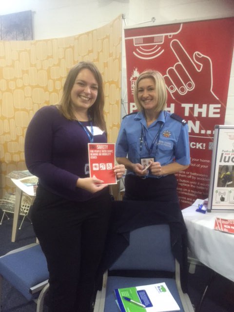 DerbyshireFRS's tweet photo. #CSO_Kate & #CSO_Shareen have been talking to our partners @DCHStrust working together to improve Dementia Care https://t.co/YGJRzt1V81