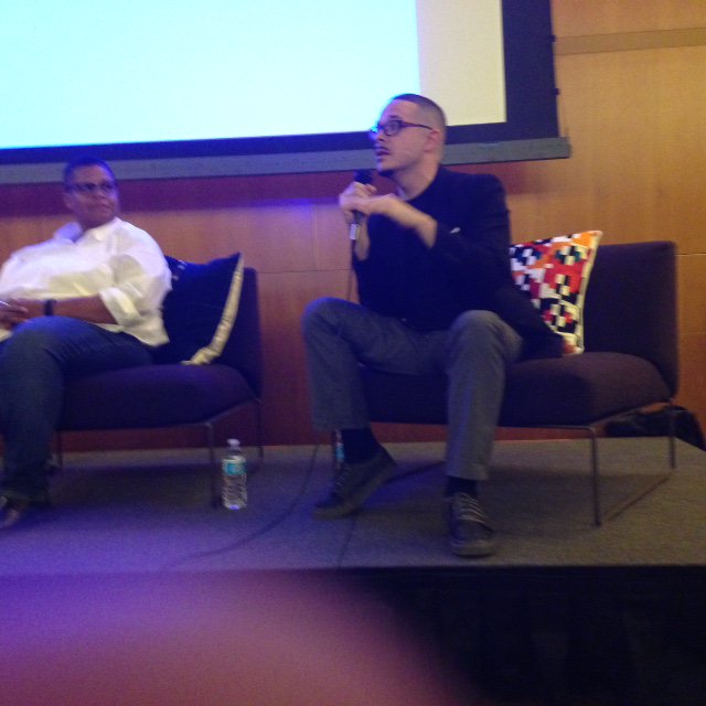 KYRNJ's tweet image. Packed House #PrincetonU 4 discussion w/ @MB_ChosenFather, @KeeangaYamahtta &amp;amp; @ShaunKing on #blacklivesmatter . Moderator Destiny Crockett.