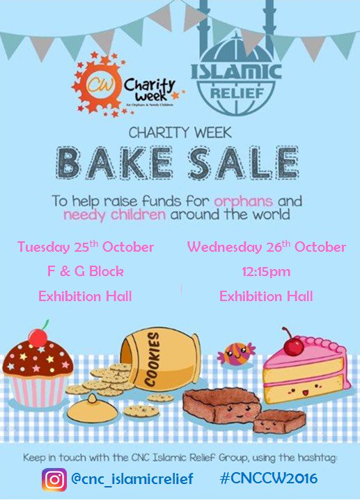 CNC_IR's tweet photo. 1 week until #CharityWeek2016 #CNCCW2016 https://t.co/PzjOcK2vrk