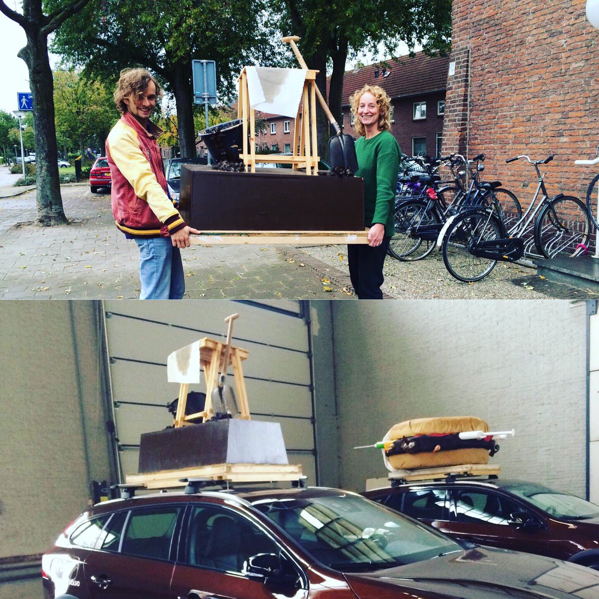 jilllauret's tweet photo. The making of... A DDW Volvo Design Ride ;-) #earthtotable #DDW #DDW16 #AtelierNL #dutchcuisine #themakingof #designride #eindhoven https://t.co/3IWp3cbPbz