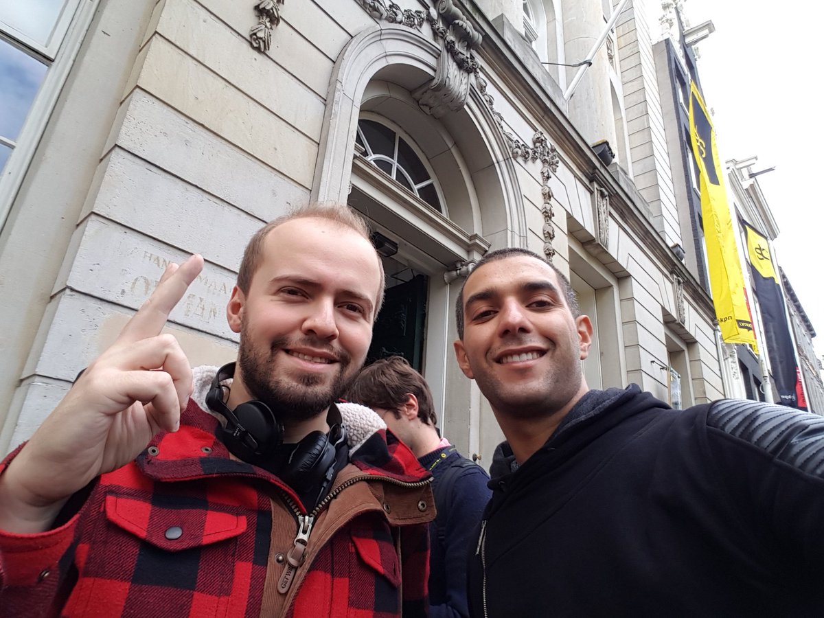 dougamusic's tweet photo. ADE WITH @ZakreestylerDJ 
#DOUGA #ADE16 #AmsterdamDanceEvent #amsterdam #iamade https://t.co/Veswj4xZA5