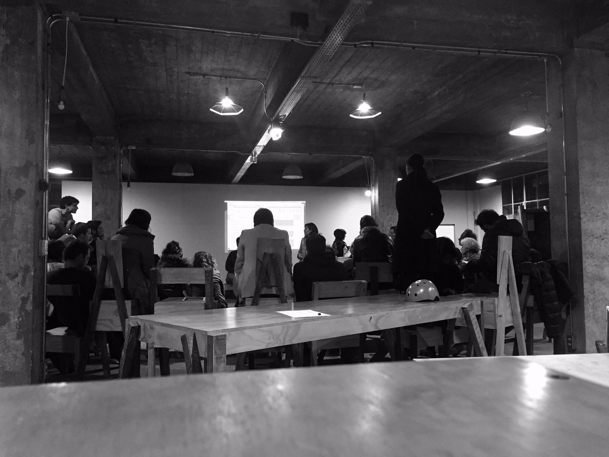 waldocarrasco's tweet photo. Ayer comenzó el trabajo directo con iniciativas en #LabInfante1415 haciendo historia en la innovación social desde espacios públicos locales https://t.co/J0ltvv0wB5