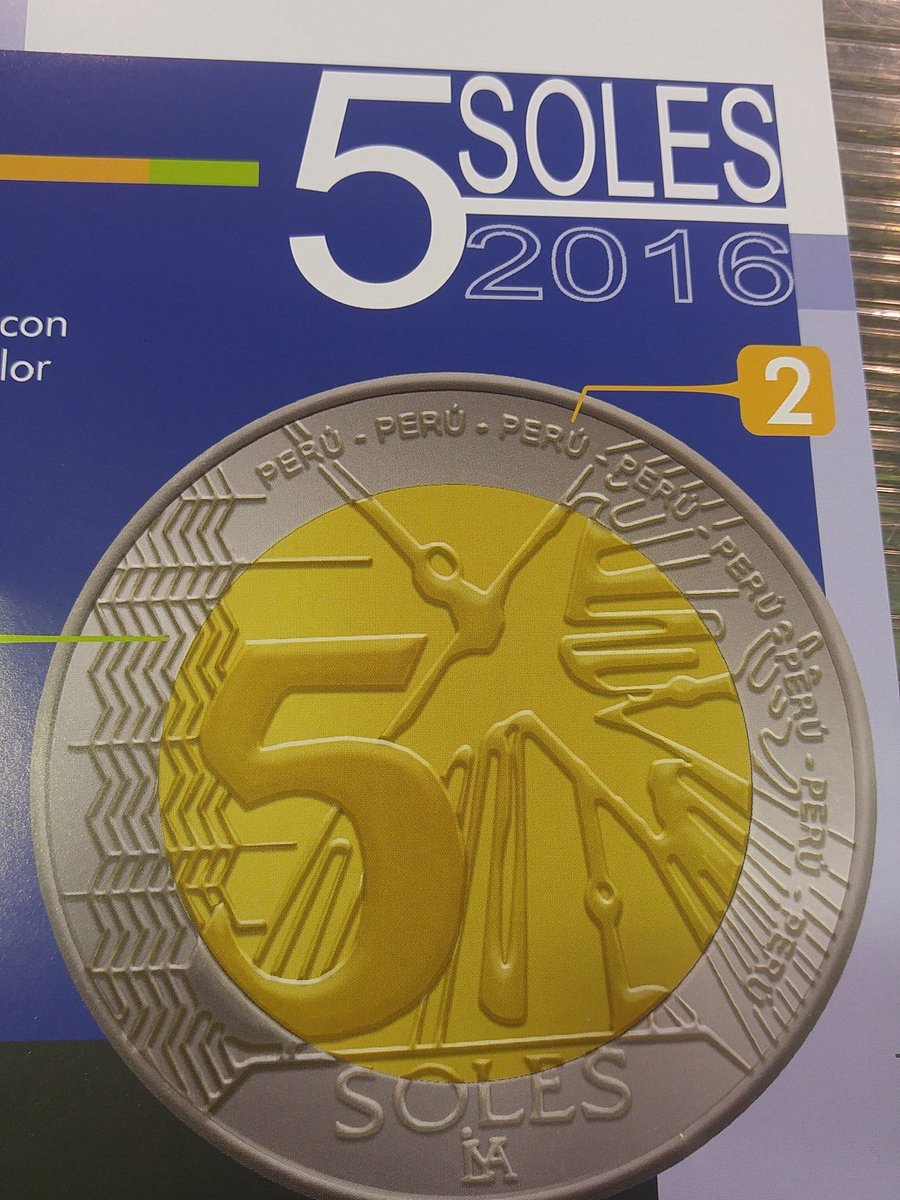 DIANA_POZO's tweet photo. Atención!! Desde hoy el BCR acuña una nueva moneda de S/.5 #RPPInforma https://t.co/0VeStMo1MU