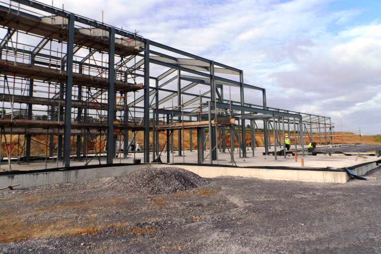 WynneConstruct's tweet photo. Great progress #photos #ysgol #rhydyllan @angleseycouncil @AngleseyScMedia #llanfaethlu #anglesey https://t.co/QWoS0clfF1