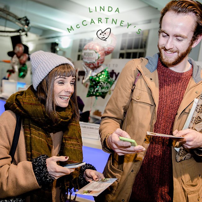 SUBUBournemouth's tweet photo. Calling all students @LindaFoods are giving away 25 goodie bags for #MeatFreeFeasts! Stop by the campus &amp; get yours! https://t.co/bpyFBQRWT7