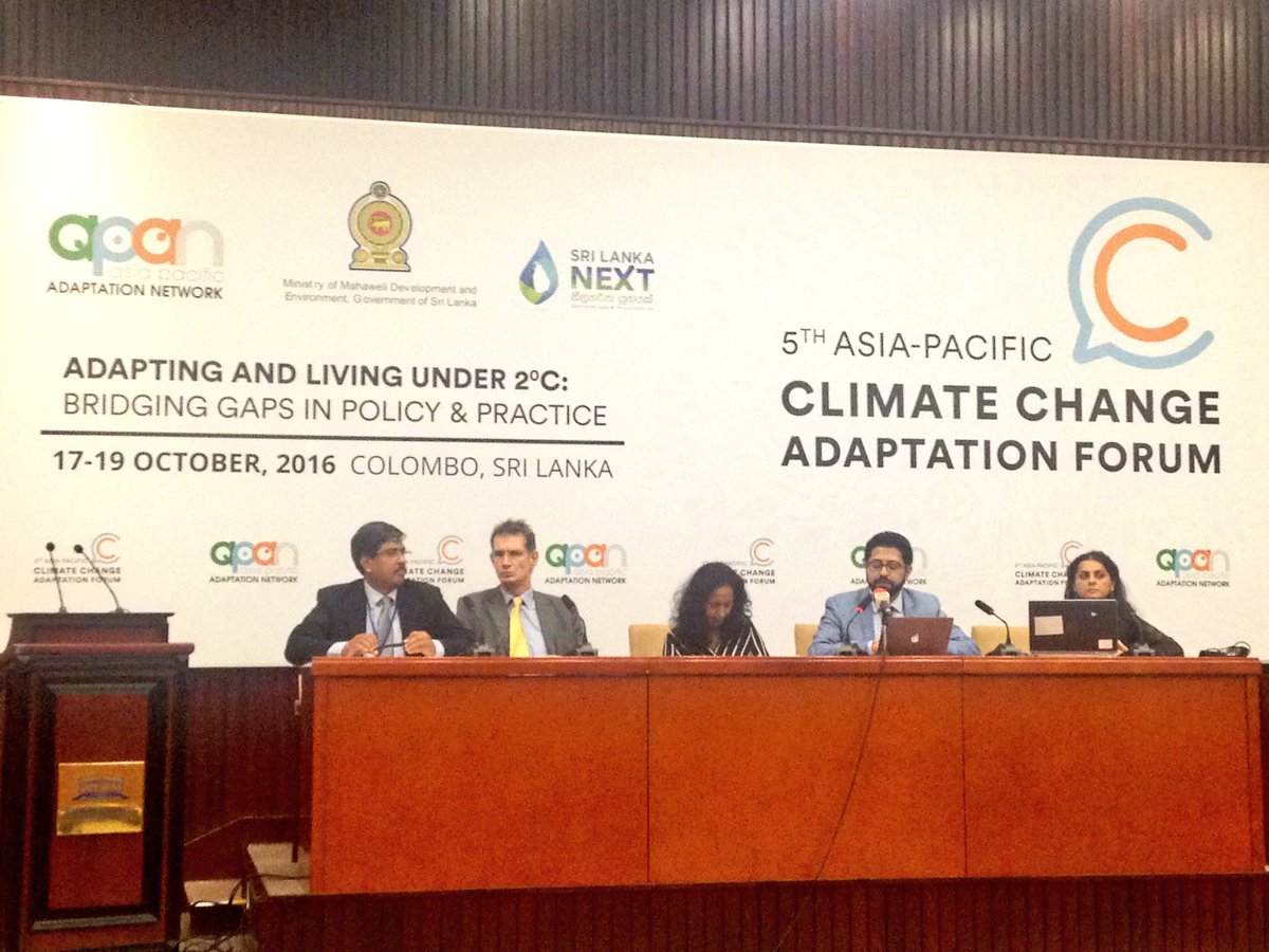 UNEP_AsiaPac's tweet image. #APAN2016 is coming to an end &amp;amp; the real work on adapting &amp;amp; living under 2°C begins...