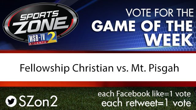 WSBTVsports's tweet photo. 3 hours to go, @PaladinsFCS vs @PisgahFootball losing by 25 votes. Go HERE TO VOTE https://t.co/KzPRDiCJVC 
Twitter RT, Facebook like=1 vote https://t.co/7kzzse9tOF