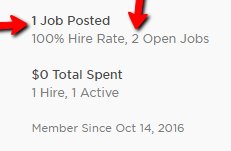 abbasc22's tweet photo. @Upwork @Elance How is it possible that the client has posted 1 job but has 2 open jobs?
#DOWNWORK #BIINGELANCEBACK https://t.co/lVmRGuVRVz