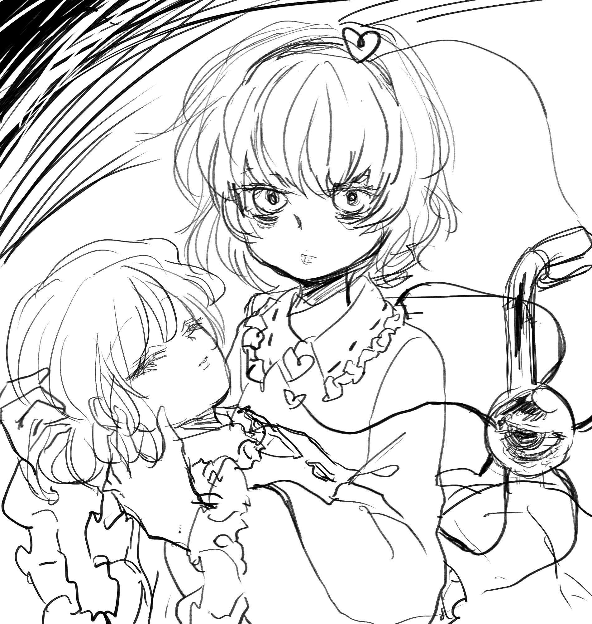 冥おー Ar Twitter 目にクマがあってかさかさの唇の不健康なさとり様大好き イラスト投稿 東方 古明地さとり 冥おー Ar Twitter 目にクマがあってかさかさの唇の不健康なさとり様大好き イラスト投稿 東方 古明地さとり
