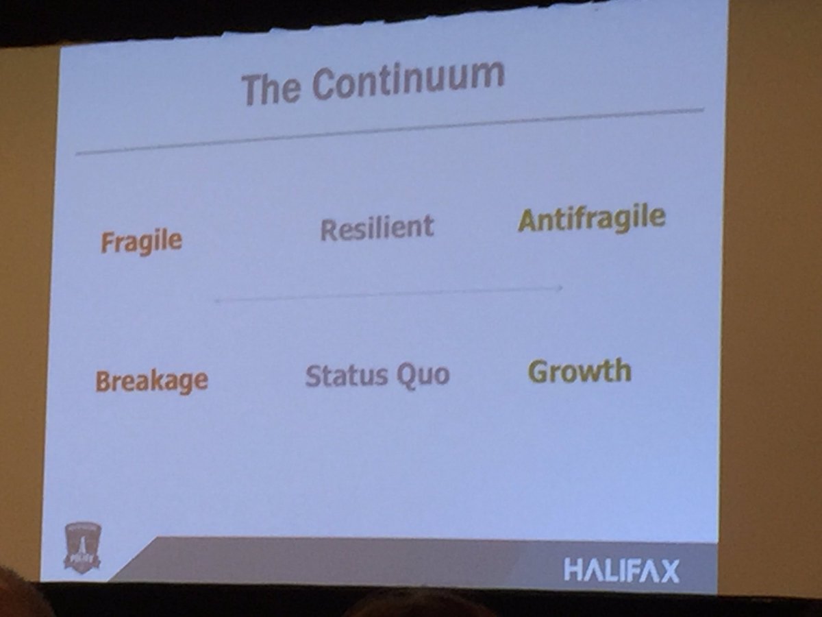 FirechiefVince's tweet photo. Enjoying a very interesting perspective by @HfxRegPolice chief Blais on "leadership in times of crisis" at #dmforum well done- thank you https://t.co/tHk3CcX7yL