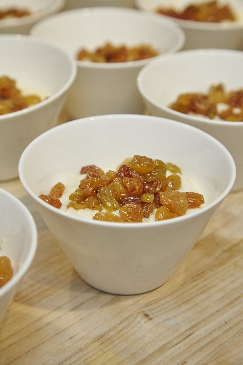 #BeardHouse Photo of the Day: Carolina Gold Rice Pudding with Golden Raisins by <a href="/glassonionsc/">Glass Onion</a>