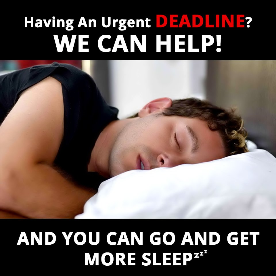paperwriteruk's tweet image. Let us help you with your essays, so you can get more sleep! ☛goo.gl/0wdOsl
#student #essay #sleep #writing #essaywriting