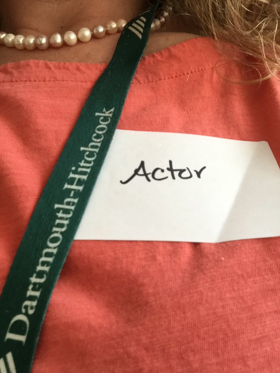 Helping out <a href="/DartmouthHitch/">Dartmouth Health | Inactive</a> #cancercenter teams by participating in a disaster drill #nursesrock #acting #beprepared #FightCancer #nccc