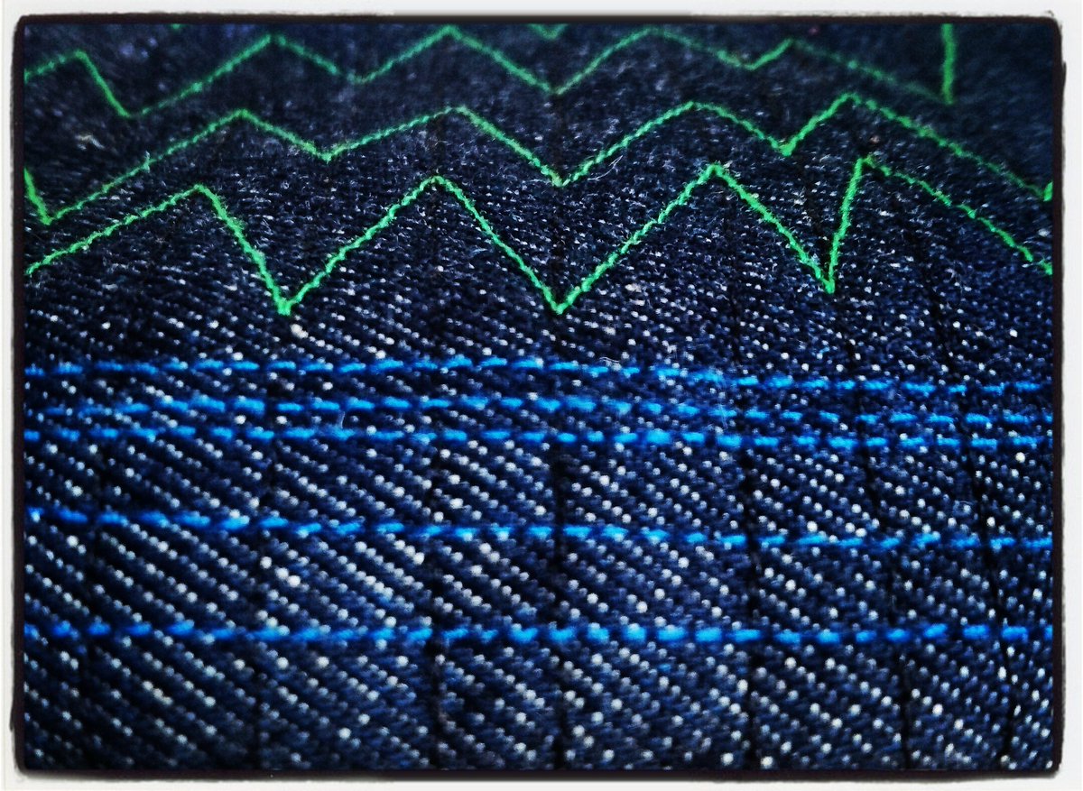 FindandMake1's tweet photo. Latest #river #landscape #machine #embroidery #ethical #salvaged #denim #handmade #upcycled #textiles #newdirection https://t.co/DSUVWMiWeJ