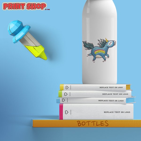 printshopcmg's tweet photo. Drink more water. And now, drink out of a fully customizable bottle and your sense of style will thank you. 
#PrintShop #CreateYourOwn https://t.co/f5YKAI7Q4e