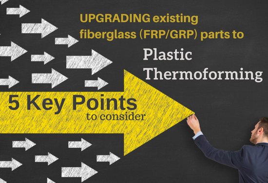 ProductiveCo's tweet photo. Consider these 5 points on the process of upgrading your part from fiberglass to plastic thermoforming https://t.co/EZscKfbAks https://t.co/BD8v2GdK1x