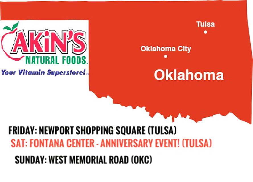 MadHecticFoods's tweet photo. #Oklahoma! We're coming for you this weekend.  Check us out at @AKINSNF! #tulsa #okc #madhectic https://t.co/xQgS0syDOd