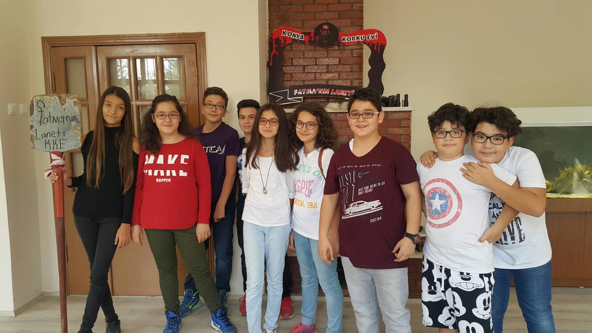 Fatma'nın Laneti ekibimize teşekkür eder #korku #korkuevi #konyakorkuevi