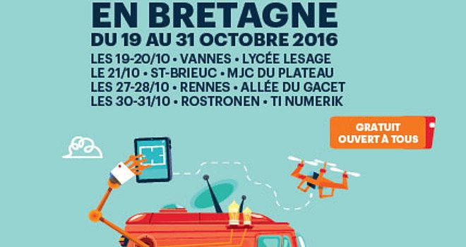MairieDeVannes's tweet image. Le #TourDuCode à #Vannes 19 et 20/10 avec les @petitsdeb sensibilise les jeunes au numérique mairie-vannes.fr/agenda/article… @LeTelegramme