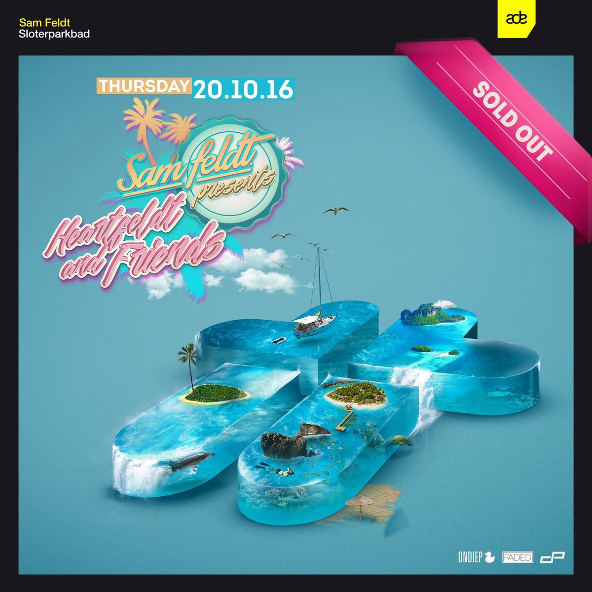 Parazhit's tweet photo. Heartfeldt &amp; Friends is SOLD OUT!! 🌴☀️💥 https://t.co/HGgYenE3z0
