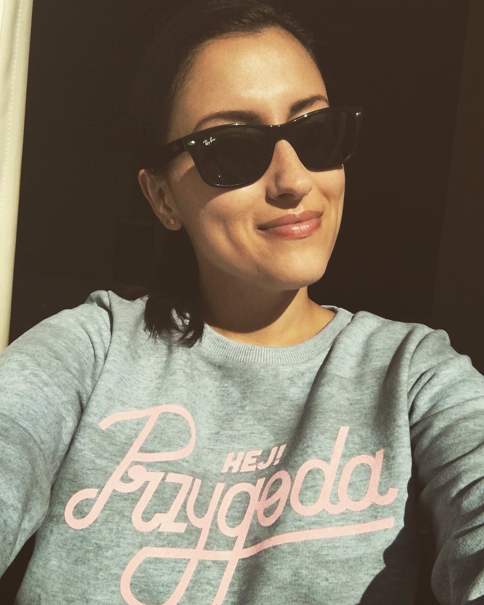 steimer's tweet photo. Translation: Hey! Adventure 😎 #polishlessons https://t.co/li9x40BtCQ