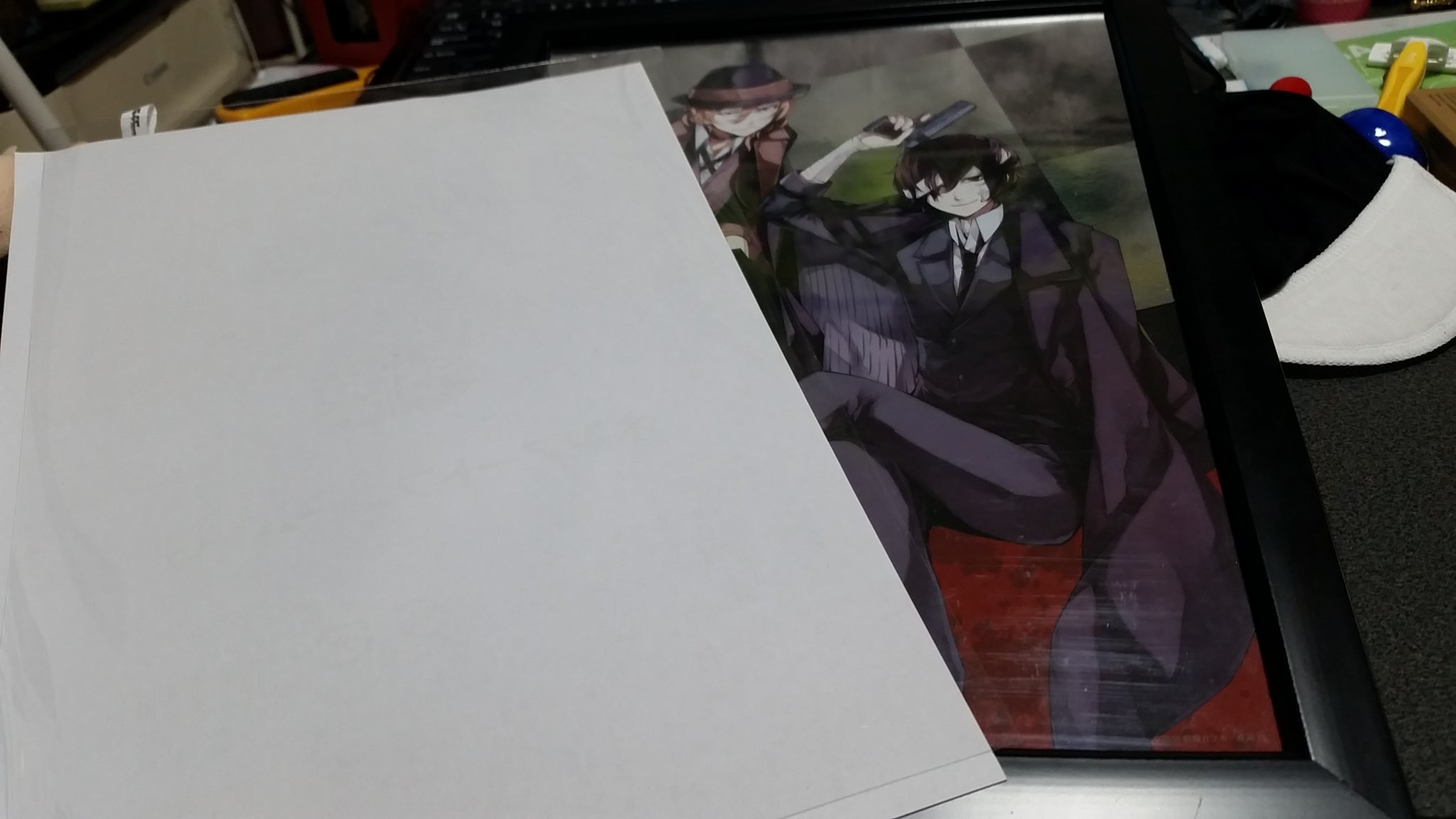 文スト 描き下ろしメタルポートレート 文豪ストレイドッグス 描き下ろしメタルポートレート 太宰治