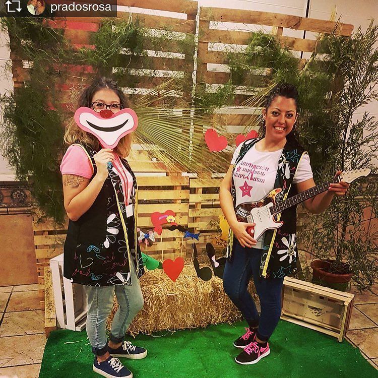 La animación infantil la pondrán <a href="/pradosrosa/">rosa prados palacios</a> @jennialvarez6 @iris_nd93 en #casateconmigo #Estepa #boda #diversion #…