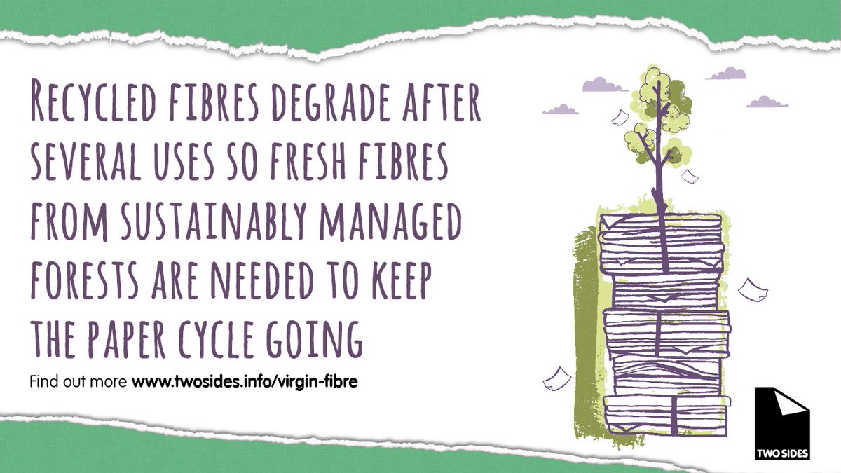 Sustainably managed forests are essential for providing the paper industry with virgin fibres #IPD16 buff.ly/2e5rpPM