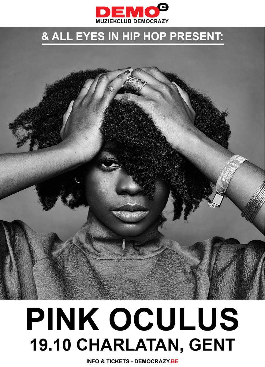 DEMOCRAZY (@democrazy) on Twitter photo Straks! <a href="/PinkOculus/">Pink Oculus / Esperanza Geronima Denswil</a> in <a href="/cafecharlatan/">Charlatan</a> <a href="/AllEyesOnHipHop/">All Eyes On Hip Hop</a> + afterparty met @djAzer @MrComb #catwarandlilihell #danga goo.gl/4YTF97 Straks! <a href="/PinkOculus/">Pink Oculus / Esperanza Geronima Denswil</a> in <a href="/cafecharlatan/">Charlatan</a> <a href="/AllEyesOnHipHop/">All Eyes On Hip Hop</a> + afterparty met @djAzer @MrComb #catwarandlilihell #danga goo.gl/4YTF97