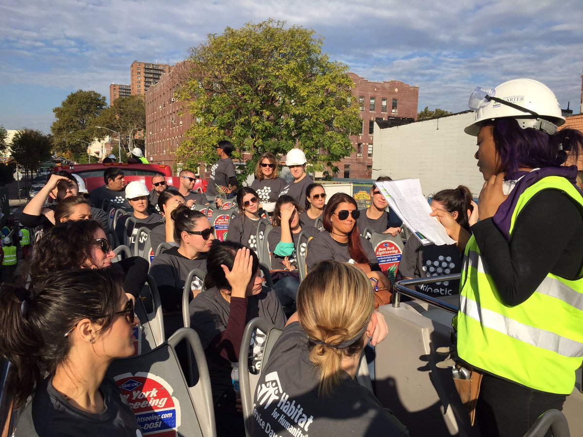 KineticOOH's tweet photo. Morning briefing and safety check before our @HabitatNYC build in #Brooklyn! π§π π #kineticfuture https://t.co/Avy1mx0a1Q