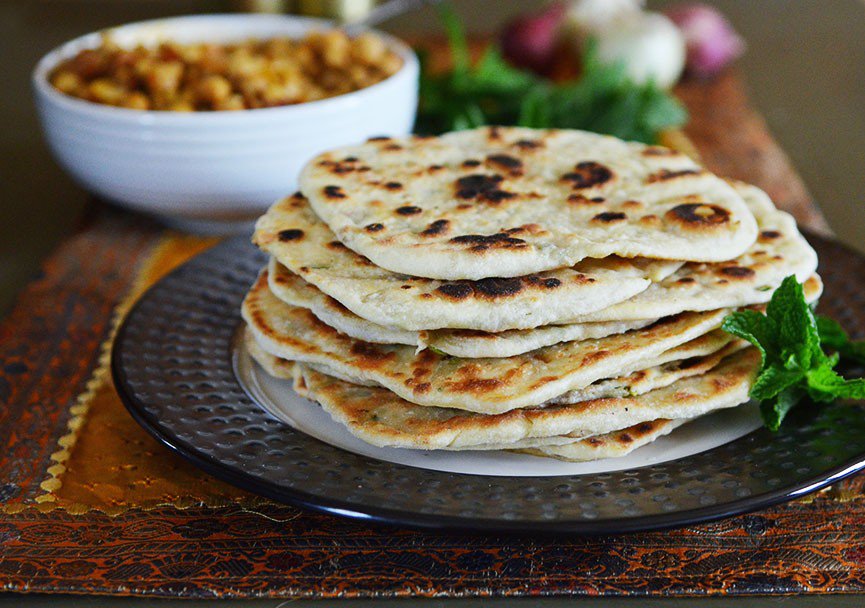 andrewzimmern's tweet image. The best Indian flatbread to make at home: bit.ly/1KW089z