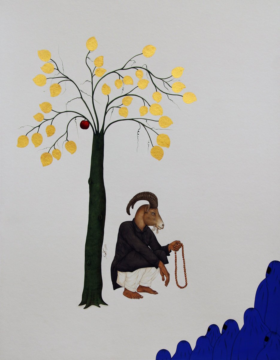 Latitude_28's tweet photo. Miniature artist #WaseemAhmed works will be at the #latitude28 booth at @the_india_story's Platform Section. Opening tomorrow, Oct 20 #TIS16 https://t.co/w3UmkhjtR5
