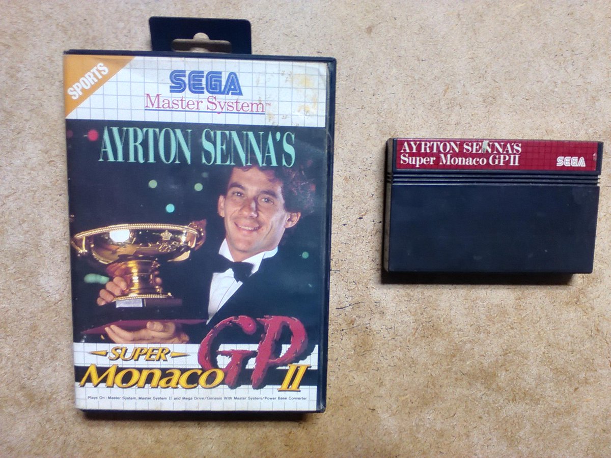 Vendo Super Monaco GP2 para Master System. 5 euros mas 5 de envío certificado.