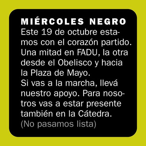 tipoVenancio's tweet photo. #MiércolesNegro #NiUnaMenos #TipoVenancio #FADU #UBA https://t.co/xwjL6Qj1FQ