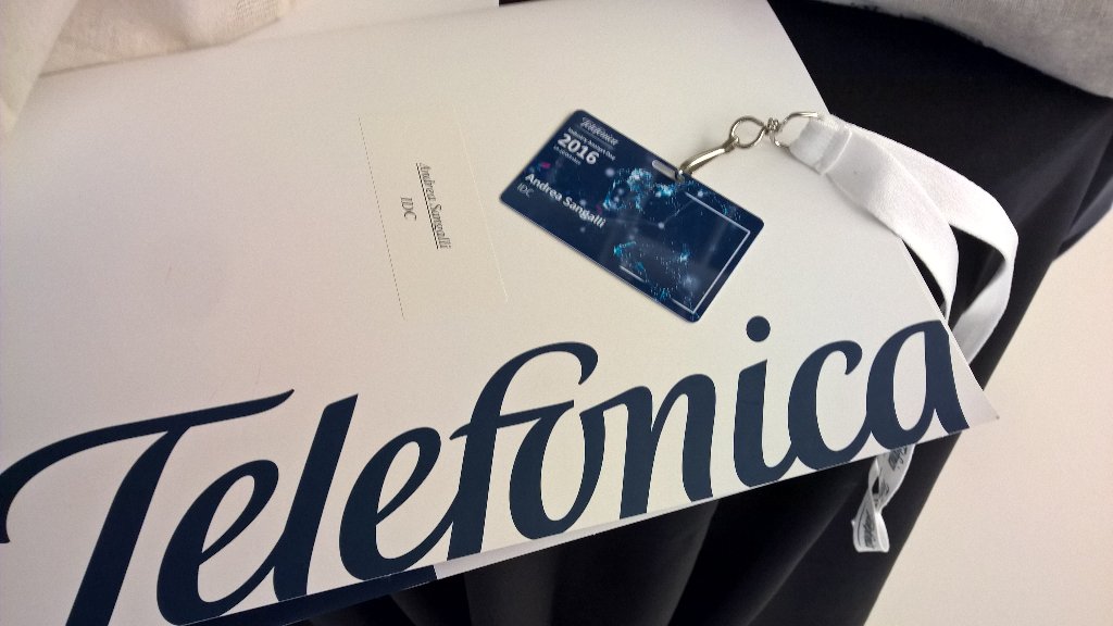 Telefonica Industry Analyst Day 2016 #retail #innovation <a href="/GiulioIdc/">Giulio Raffaele</a>