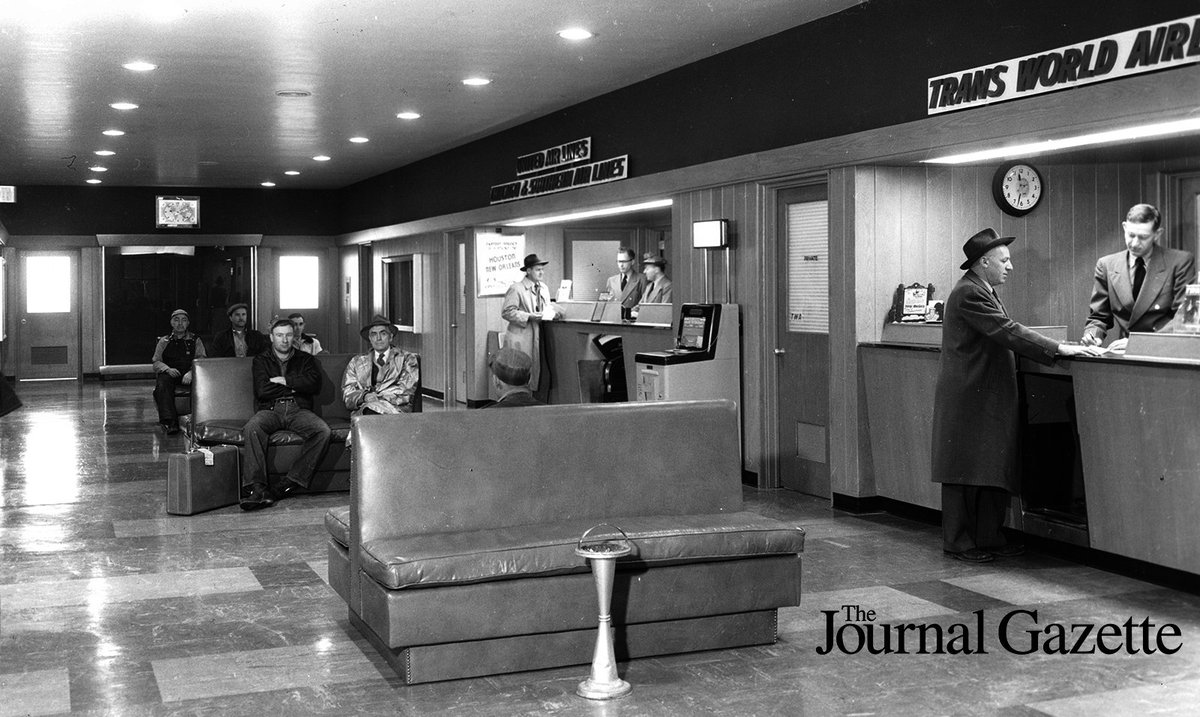 JGFeatures's tweet image. #TBT to Baer Field Terminal; March 18, 1952.  #AllenCo200 #Indiana200