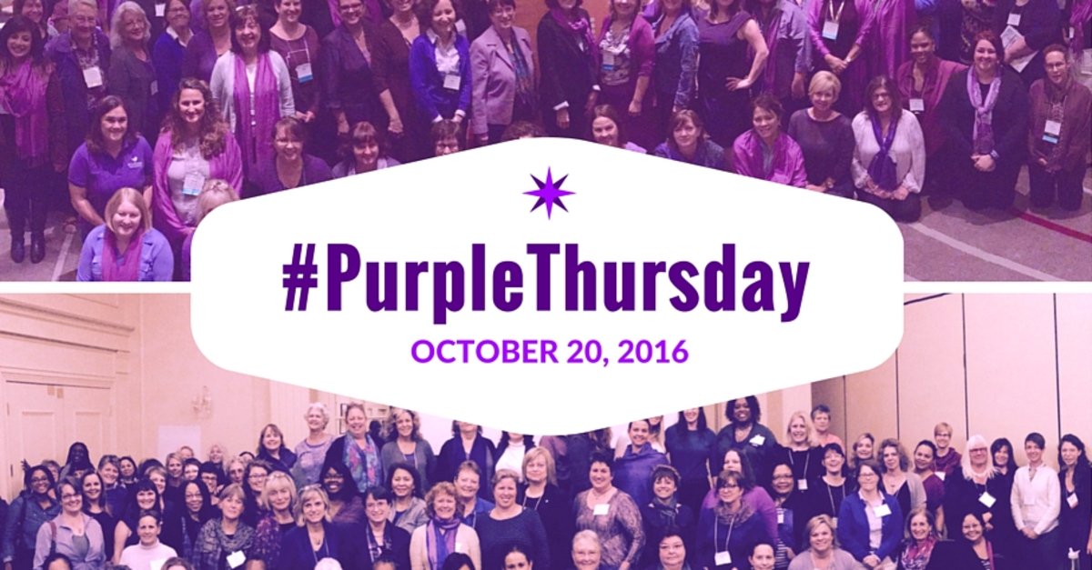 We all have a role in promoting healthy relationships and building a healthy community. Join us in purple tomorrow, October 20th #DVAM2016