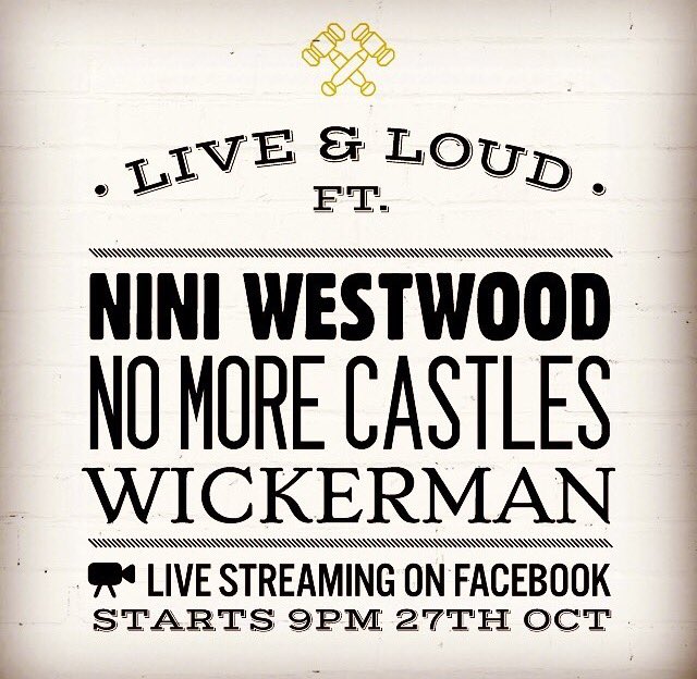 NoMoreCastles's tweet photo. We'll be playing the Live &amp; Loud special at @auctionhousebar next Thursday alongside @niniskipop &amp; Wickerman! More info when we have it https://t.co/u9zvUgWJ6S