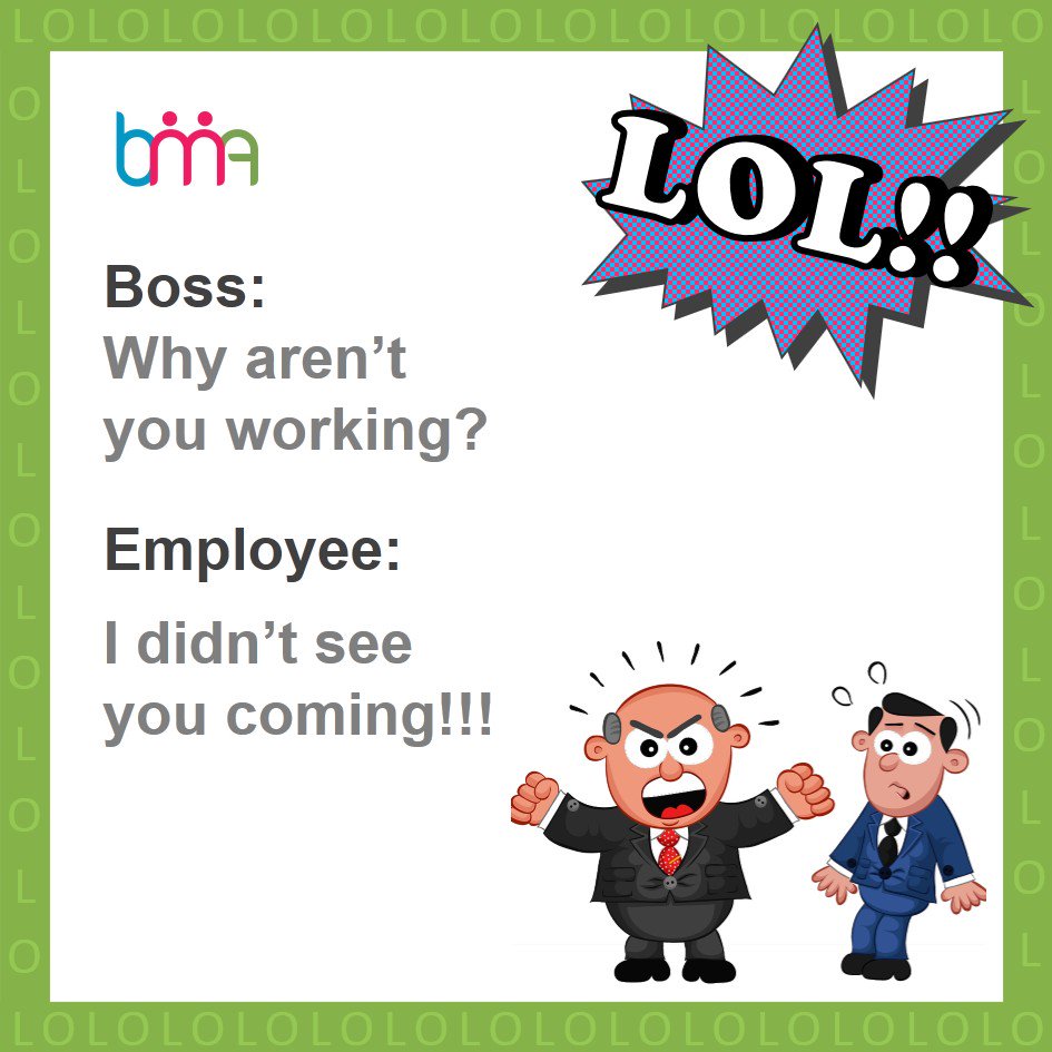 BMAprograms's tweet photo. Hit like if this made you laugh! #LOLWithBMA https://t.co/MJ4iCfwF4u