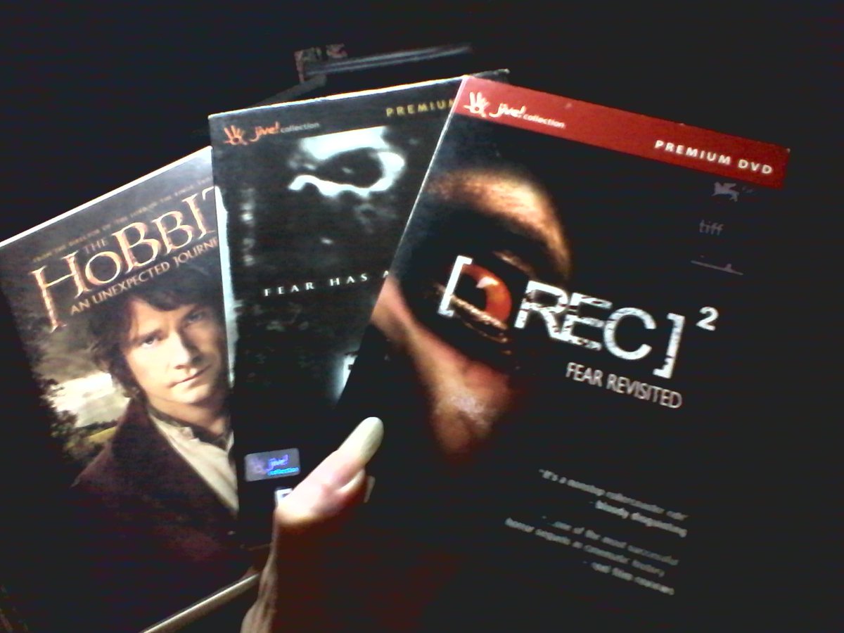 Dijual 2 dvd horror, 1 vcd the hobbit
