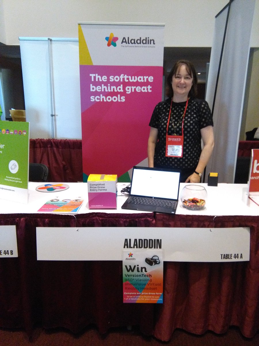 Aladdin4Schools's tweet photo. Aladdin team at #Masscue in @LearnLauch area. https://t.co/BF8zRt7qA0