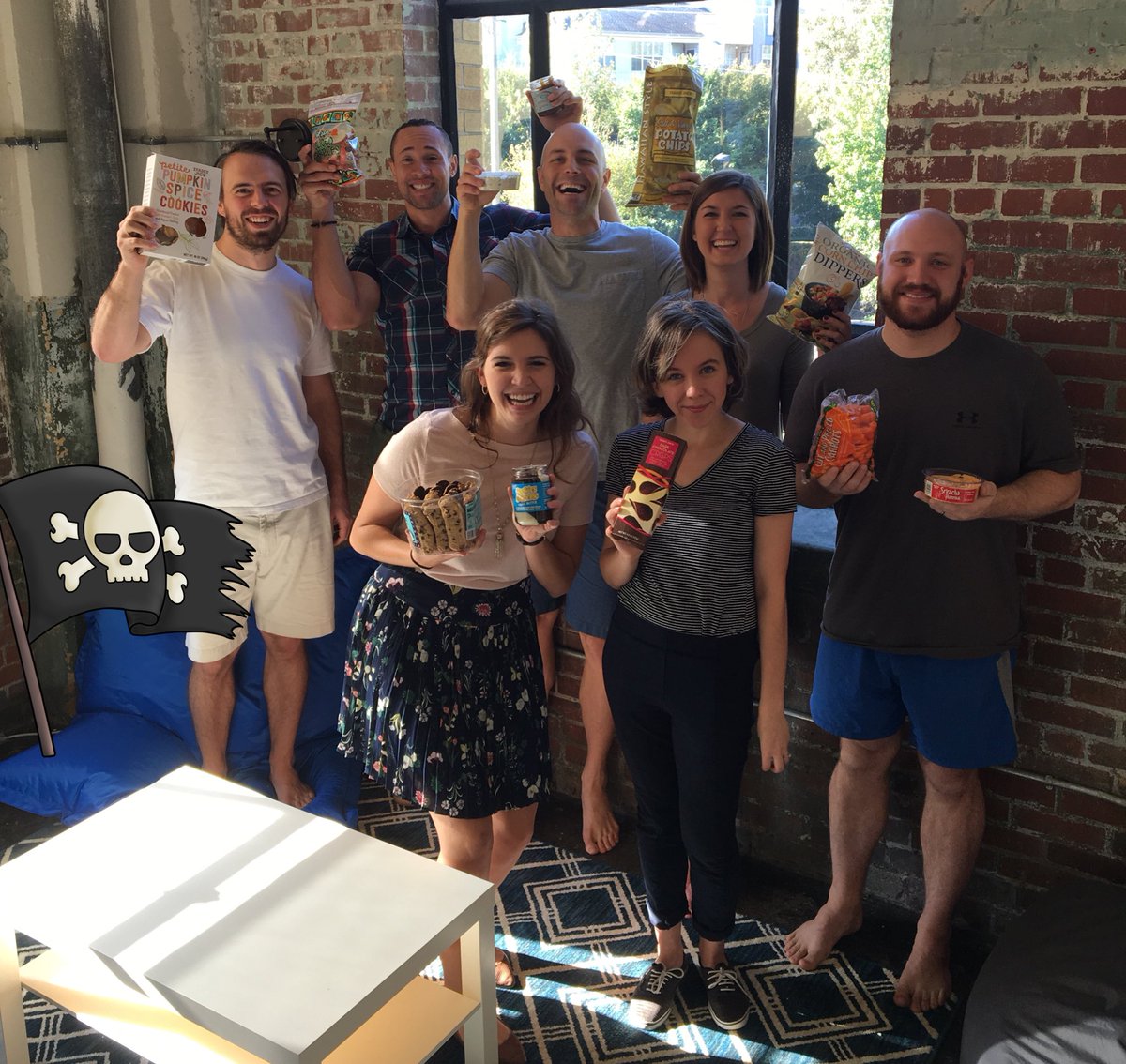 leadupmarcie's tweet photo. First of many Chips &amp; Dip Days at @LeadUpIO! #whenidipyoudipwedip #leadup https://t.co/goyVZCnGrE