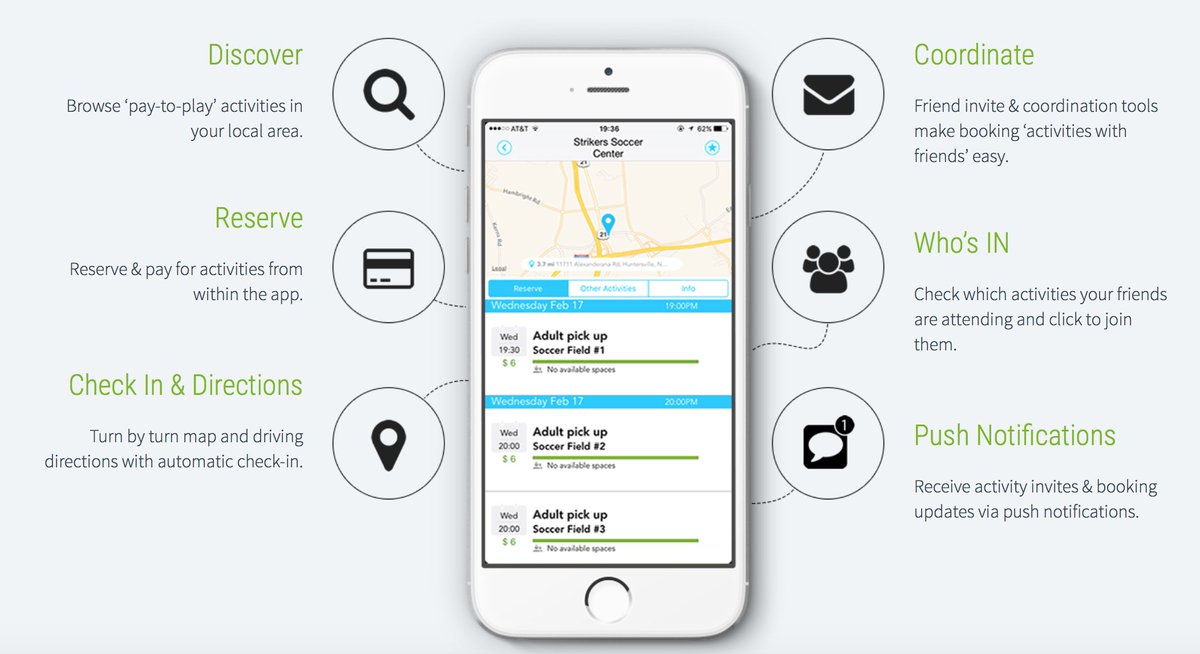 Activitiesapp's tweet image. Ready to take the guess work out of booking #pickupsoccer? Yeah, we were too.  #Activitiesapp