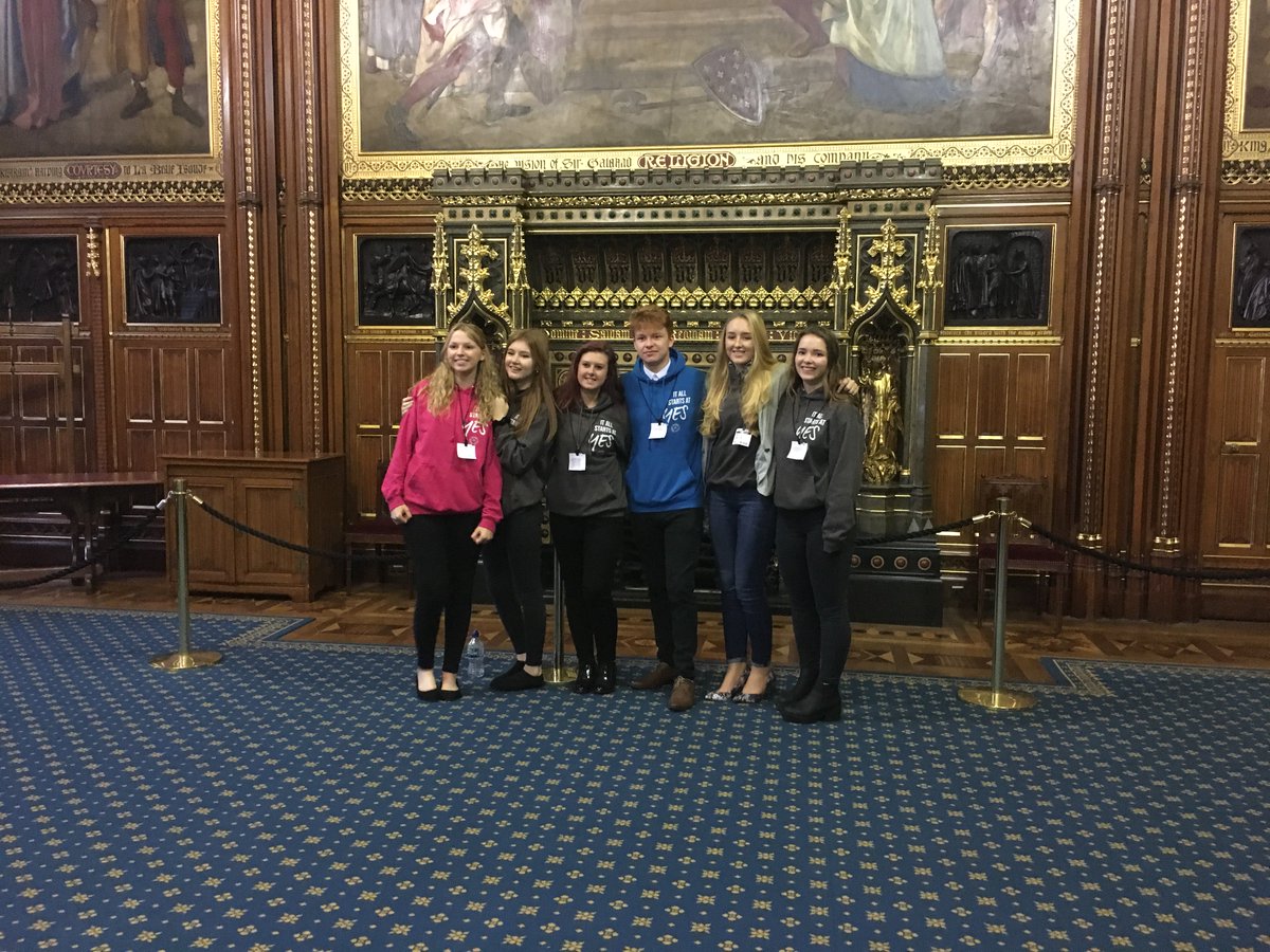 Some of our <a href="/Catch22/">Catch22</a> NCS graduates and staff are attending a House of Lords event today to celebrate our #NCS work in North-East England!