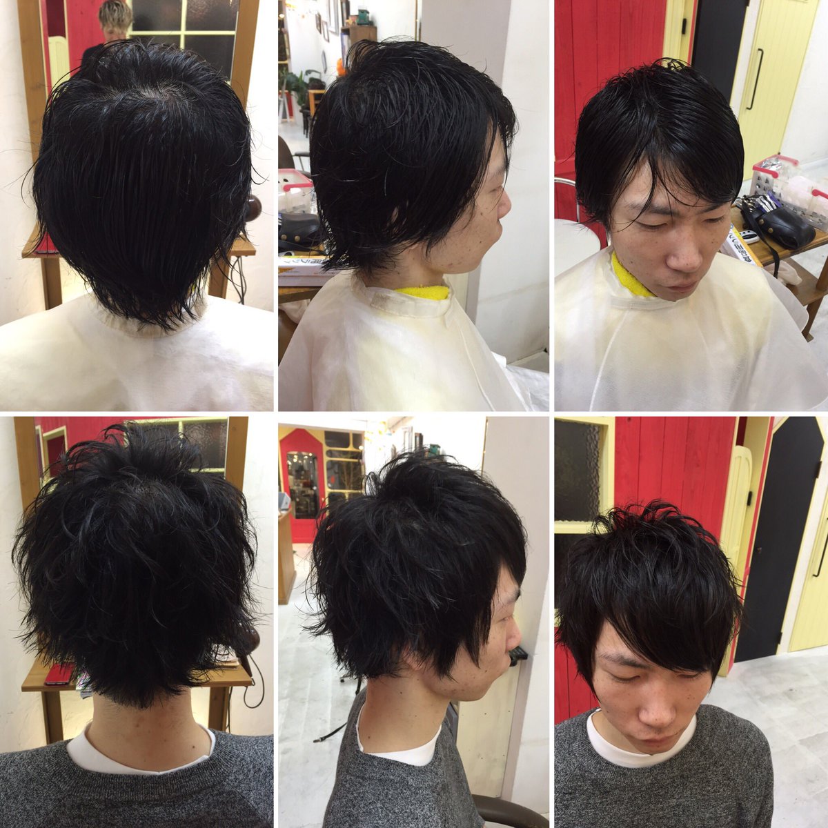 宮川太志 Hairmakefrei 代表 على تويتر お客様 束感カットメンズスタイル 顔まわりは縮毛矯正 それ以外は癖を生かしたカット いかせるものはいかす かっこいいだろー B2cメンズ メンズスタイル集 髪型 人気 大阪 梅田 メンズカット 束感カット