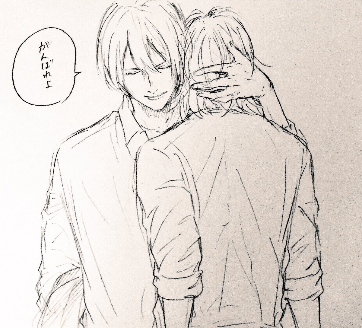 卒業式の日の臼にとちゃん(雑) 