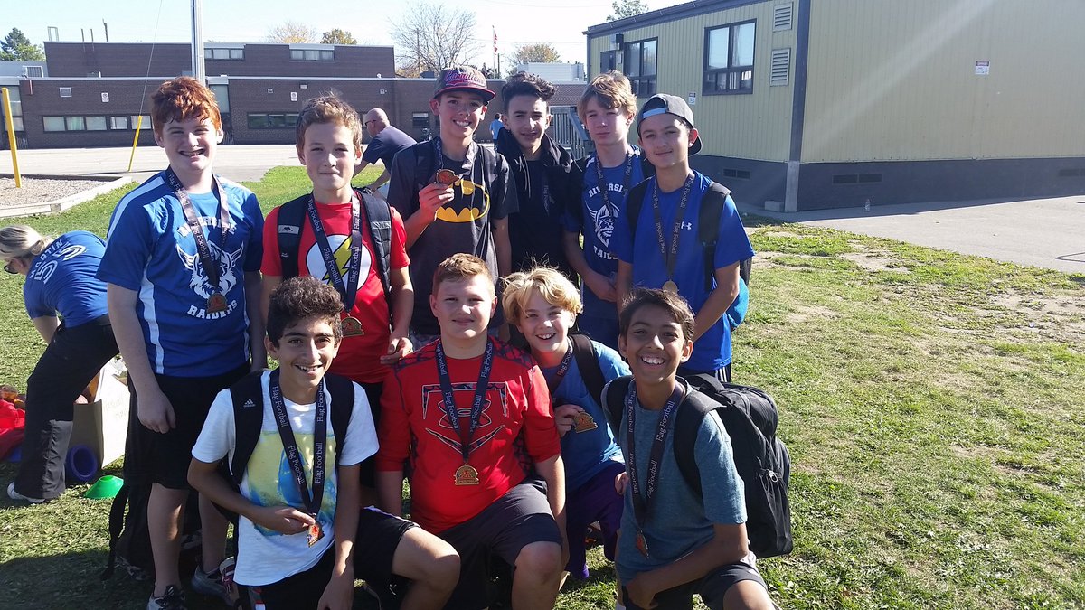 katykate29's tweet photo. Way to go Riverside! Boys flag team takes 3rd place! @RiversidePDSB https://t.co/5w664S3OTj